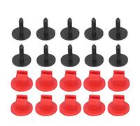 Clips de retenue de poussée de voiture et assortiment de fixations automatiques, Clips de couvercle de plateau inférieur de moteur attaches de couvercle inférieur adaptées pour Ford Focus MK2 MK3/Mond