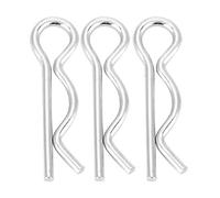 Clips de retenue Type R en Acier Inoxydable 304 - Goupilles de sécurité résistantes à la corrosion pour automobile mécanique et installations solaires - 10 pièces 2.5x45mm