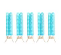 Clips de root de cheveux Clip à cheveux Clip de coiffure réutilisable Clip de lifting de racine de cheveux Curling Fast Curling Volume Clips pour l'outil de coiffage de bricolage 5pcs 10.5 * 2cm bleu
