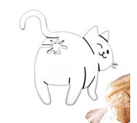 Clips De Sac Pour Rangement De Nourriture, Clip À Pain À Bout De Chat Imprimé En 3D, Cravates De Pain Drôles Et Gadgets De Cuisine, Amoureux Des Chats Home Decor-Novelty Pet Sac