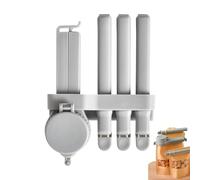 Clips de sacs de chips, clips de sacs de collation créatifs de cuisine | 4 clips pour sceller le stockage des aliments, clip de sac de nourriture rustique pour la maison, les voyages, les pique-niques