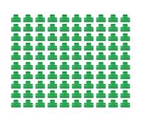 Clips DE Serre 100 PCS Conception SÛRE ET Stable pour LA Fixation DE Films dans Les Structures DE Serre ET Les Tunnels MATÉRIAU Plastique RÉSISTANT (11mm)