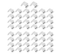 Clips de serre - 50 clips en acier inoxydable pour verre | Outil de réparation de ressort en forme de G pour la fixation de jardin sur fenêtres, panneaux et bâches