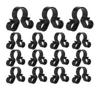 Clips de service bouteille - Lot de 15 Clips de Fixation Porte-Boucles Accessoires, à pour service de bouteille | pour Maison, Cuisine, Anniversaire, Fêtes, Soirées, Réception de Mariage et Céléb