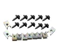 Clips De Soubassement Adaptés Aux Vis À Tête Phillips Pour E46 E92 E90 F10 | Châssis De Pare-choc De Voiture, Couvercle De Moteur, Écrous/boulons Métalliques, Rondelles, Pinces Kit fixation capot