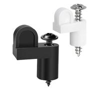 Clips de support de moustiquaire de fenêtre - 12 pièces de fixation de cadre sécurisée robuste - Fixation de panneaux d'hiver pour portes moustiquaires, pour maison, dortoir, appartement, chambre à co