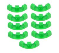 Clips de support de tige de cintreuse de plantes, 35 pièces couleur de l'herbe