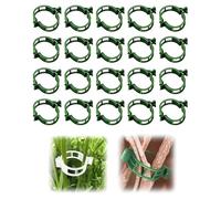 Clips de Support for Plantes, Clips de Jardin for vignes, Attaches Douces réutilisables for Plantes grimpantes, Pinces Vertes Invisibles for orchidées tomates for intérieur et extérieur(Green,300pcs)