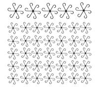 Clips de tige - Camps d'entraînement des | 40 supports réutilisables de pack | Attaches de stress faibles pour soutenir la croissance | Clips For Vines Flowers Légumes |, outils de jardinage