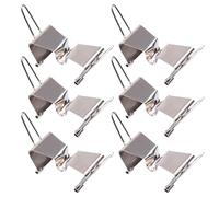 Clips de transport pour toile humide - 6 pinces en acier inoxydable pour planche à dessin | Clip de nappe, fournitures d'art et d'artisanat pour cadre de peinture