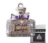 Clips de ventilation avec strass pour voiture - Clip de ventilation pour désodorisant de voiture brillant - Clip de parfum pour | Clip élégant du désodorisant d'air du clip
