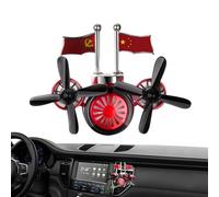 Clips de ventilation pour désodorisants de voiture,Ventilateur pour désodorisants de voiture - Conception d'hélice de drapeau national Clip de sortie de climatisation de voiture décoratif | Parfum de