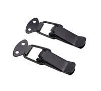 Clips de verrouillage de crochet de de voiture, 2 pièces de fixation de et arrière-clip de automatique en métal, moraillon de clip de de voiture, clip