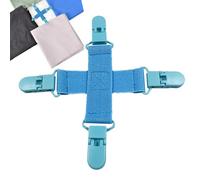 Clips démêlants pour draps réglables, démêlant les couvertures - Accessoires pour nettoyer le linge de lit dans les machines à laver et les séchoirs en évitant les enchevêtrements et les torsions