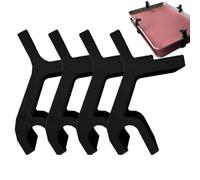 Clips d'empilage de feuilles à biscuits,empileur de feuilles à biscuits - 4x Empileur de plaques de cuisson,Organisateur de plaques de cuisson réutilisables, support de plaques à biscuits, ensemble de