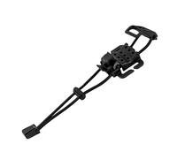 Clips d'équipement stratégique - Clip hache à glace | Boucle de hache à glace - Boucle d'expansion externe UTX pour sacs à dos extérieurs et sacs de randonnée Fixation boucles externes, Noir et argent