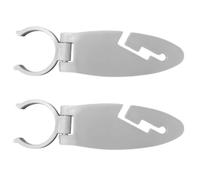 Clips des nageoires à paddle - Pince extensible pour planches à pagaie, accessoires de sport nautique | 2 pièces faciles à installer des clips de fixation pour hommes, adolescents, cyclistes, athlètes