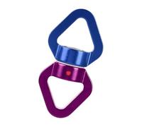 Clips d'escalade - Clip de Corde de, matériel d'escalade Haute résistance, Outil d'alpinisme Polyvalent, engrenage en Aluminium Souple | pour spéléologie, Rappel, Voyage en Plein air