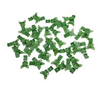 Clips d'escalade en plastique avec autocollants en acrylique, prend en charge les vignes intérieures et extérieures, économise de l'espace en fixant les plantes aux murs, comprend 50 ou 100 pièces par
