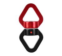 Clips d'escalade - solide 30 kN | Connecteur pivotant verrouillable pour appareils de corde pivotante pour sauvetage, randonnée, bateau, paracorde, sac à dos, balançoire, sac à main, corde