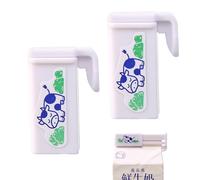 Clips d'étanchéité pour sac à goûter - Clip d'étanchéité pour boissons, ajustement à 180 degrés, réutilisable, étanche pour sac de frites de pommes de terre