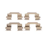Clips d'étrier de Plaquette de Frein Avant BPF1648C pour MK3 05-12 Clips de Plaquette de Frein à Disque Ont Kit de Matériel de Plaquette de Frein Kit de Montage de Clips de