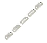 Clips d'extension de Cheveux, Clips pour Extensions de Cheveux Pinces à Cheveux d'extension 50 PCS 8 Dents en Acier Inoxydable Peigne à Pression Pinces à Perruque Accessoires