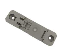Clips d'installation en plastique pour DIN35, robustes pour rail de guidage C45 pour applications de circuits imprimés (gris)