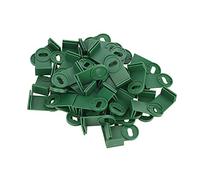 Clips D'ombrage Serre Clips D'ombrage Filet Serre Jardin Pinces À Effet De Serre Clip Support à Effet de Serre pour Isolation de Serre en Aluminium Ombrage de Filet (50 "L" support)