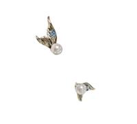Clips d'oreille en Forme De Queue Poisson Accessoire pour Casque Ajustement Universel Conception Encliquetée pour Personnaliser Les Styles Installation Rapide Clips d'oreille en Queue