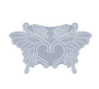 Clips d'oreille en résine époxy - Moule en silicone - Aile de fée - Sans perçage - Cache-oreilles - Moules en résine de cristal - Moules en silicone pour la pâtisserie