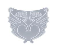 Clips d'oreille en résine époxy - Moule en silicone - Aile de fée - Sans perçage - Cache-oreilles - Moules en résine de cristal - Moules en silicone pour la pâtisserie