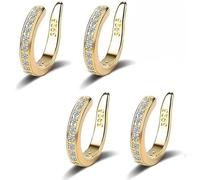 Clips d'oreille, manchettes d'oreille réglables non percées pour hommes et femmes, élastiques d'oreille légers boucles d'oreilles correcteurs d'oreilles pour un usage quotidien, clip cartilage avec un