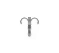 Ram - Ramclip Double, 16mm, Gris, Seau de 100