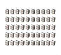 Clips en acier inoxydable pour fils solaires de 2 x 6 mm Fiable et gestion des câbles (50 pièces)