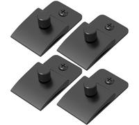 Clips en métal pour courtepointe, plafonds, supports muraux, supports muraux pour tapis, décoration murale intérieure, salon, salle d'étude, bibliothèque, 4 cintres pour afficher les plafonds et Qu