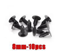 Clips En Nylon Pour Garde-Boue De Voiture",Attache Automatique,Retenue De Bouclier De Pare-Chocs,Rivet En Plastique Pour Mousqueton Automobile Universel,Trou De 8mm,"10-50 Pièces - Type 10pcs