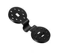 Clips en plastique for tissu d'ombrage, 10 pièces, Clips for filet d'ombrage solaire, pinces de fixation for tissu de serre, accessoires, crochet de filet de clôture à œillets(Black 3.7x10.5cm)