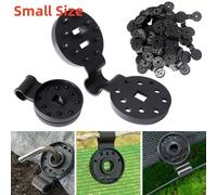 Clips En Plastique Pour Auvent,Réinitialisation De Filet Pour Ombrage Extérieur,Outil De Camping Et De Jardin,Bâtiments De Jardin,Clôture,Crochet De Fixation,10 À 100 P - Type Small Size-100 Pieces #A