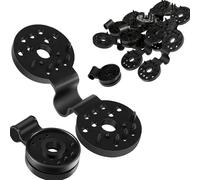 Clips En Plastique Pour Grille D'ombrage,Clips Noirs Pour Serre,Jardin Extérieur,Anti-Oiseaux,Crochet D'installation,40 Pièces