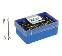 Clips Eurostil Noir 50mm 01604 50 300 pièces