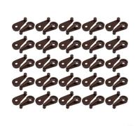 Clips Fixation Plastique 50PCS pour Armoire Clips Fixation Plastique | Fixation stable, 50 incluses, léger et pratique, pour armoire et dressing