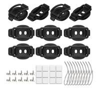 Clips for Outdoor | String Lights 10 Pieces Weatherproof Cord Cable Hanger