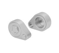 Clips Guidon Moto 2 PC pour VFR 800 VTEC VFR800 Moto 43mm Diamètre Fourches Guidon Risers Riser Poignée Barre