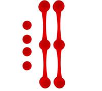 Clips magnétiques Airfryer : 11,8 x 1,5 x 1 cm - Résistant à la chaleur - Guide de cuisson magnétique - Panier à panier