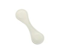 Clips magnétiques en cuir PU sans couture, 12 pièces, poignets fixes, jambes de pantalon, écharpes, maintien solide, boucles amovibles dommage pour pantalon, manche(White)