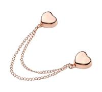 Clips magnétiques pour manches de chemises, aimants à clip - Fermoirs magnétiques en forme de cœur | Boucle de chaîne décorative pour pantalon