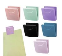 Clips magnétiques pour réfrigérateur, pince à papier créative pour documents de gâteau + matériau PE durable, finition magnétique robuste, pour photos de recettes, listes d'épicerie et
