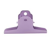 Clips Métalliques Grands à Forte Prise Agrafes Durables pour Dossiers de Bureau et Papiers École Maison (Violet)