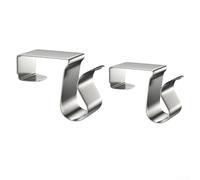 Clips métalliques robustes pour gouttières pour maintenir en toute sécurité la corde guirlande de fées, lumières LED stalactites et décorations d'extérieur conçues pour une installation temporaire